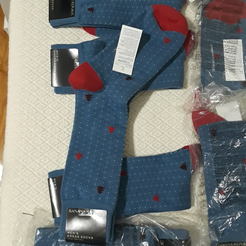 Banana Republic Dots & Trees Dress Sock